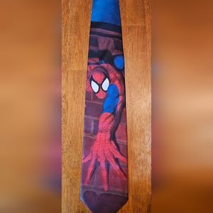 Vintage Ralph Marlin Spider-Man 1995 neck tie
